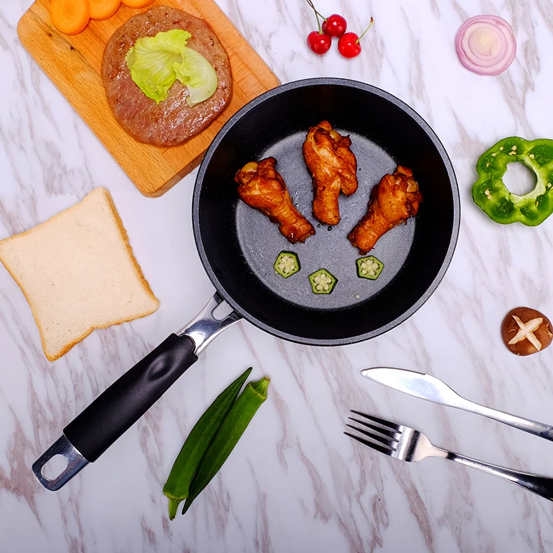 hot sales boiling pot cookware heating non-stick coating forged