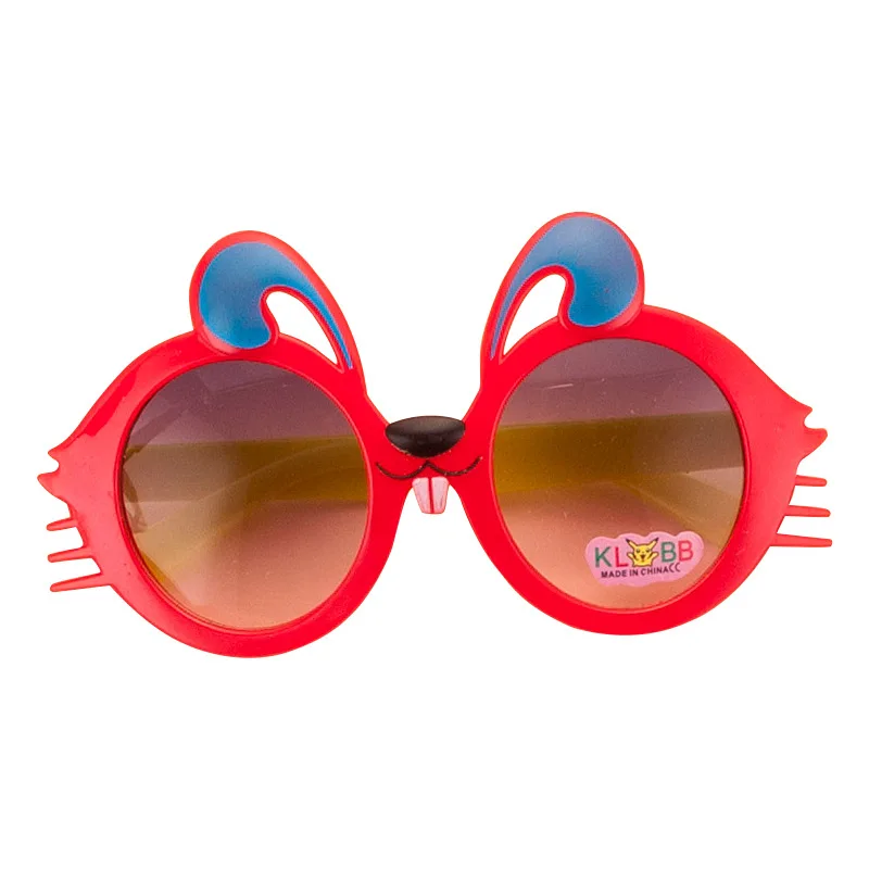 

Eyewear Glasses, 6 Pairs Kids Sunglasses Animal Rabbit Shaped Cute Round Funny Sunglasses