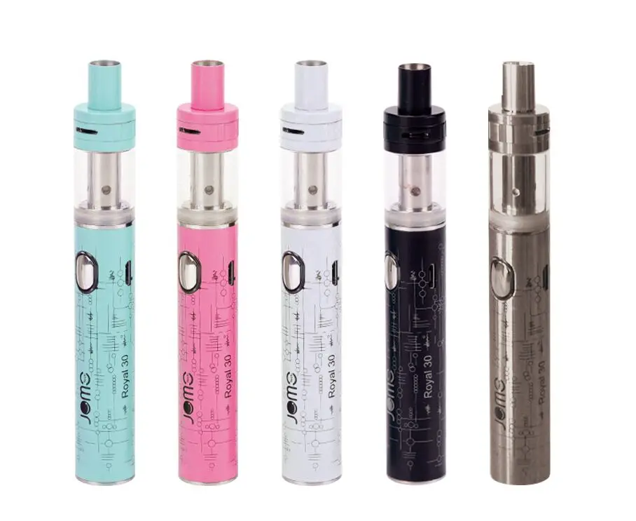 

Made in China E-cigarette royal 30 vape box mod 30W vape pen support dropship, Black blue pink white silver