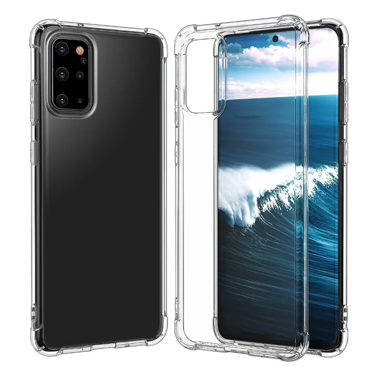 

Hot sale Crystal Clear Transparent TPU Phone Case Cover For Samsung Galaxy S20 S21 Ultra Shockproof Case Carcasas De Celular
