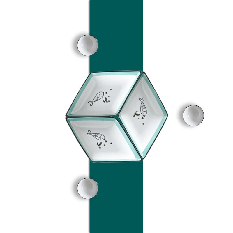 

Promotional Top Quality Cartoon 6 Piece Set Cute China Cutlery Sets Gift