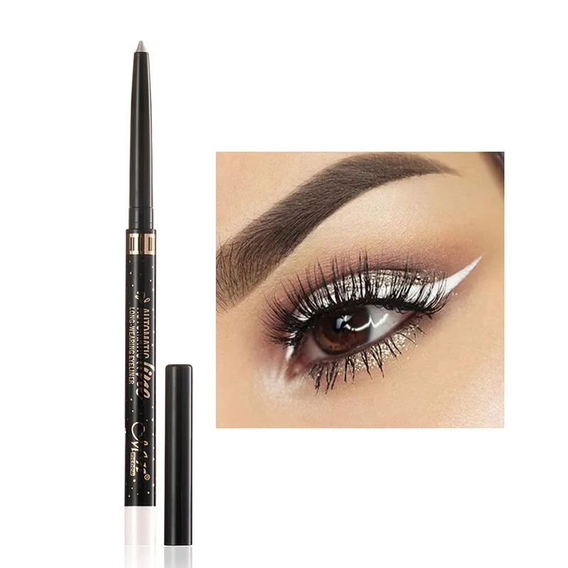 

Modern Makeup Oem Eye Liner Waterproof No Logo High Quality Eyeliner Pencil, 01#black/02#dark brown/03#white