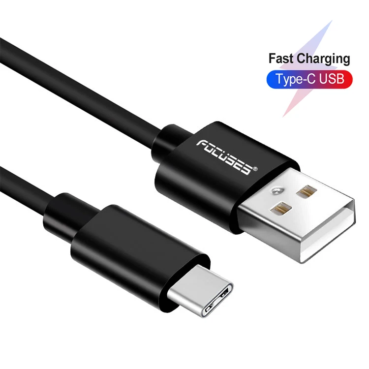 

Free Sample White Black Stocks Type C Usb Charging Cable PVC USB Charing line USB Cords NeW design Good Price PVC Charging cable, White \black \green \pink \yellow\oem