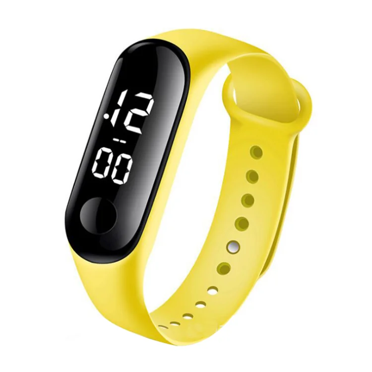 

Amazon Top New products watch Men Women Sports Fitness Wrist Waterproof watch M3 Touch bracelet