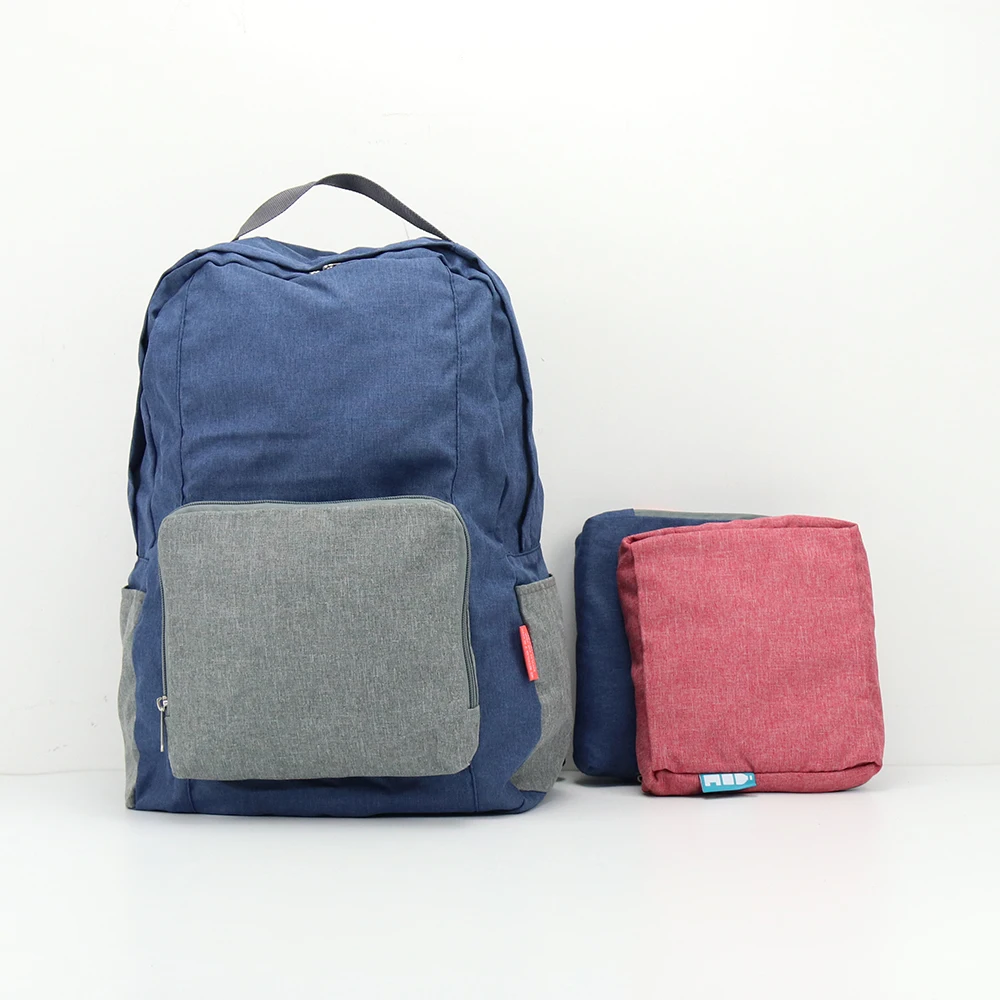 环保rpet 可折叠学校背包