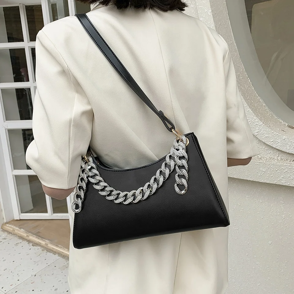 

2021 Luxury Fashion brand Rainbow color handbag chain fashion bag handbags For Women, Multicolor