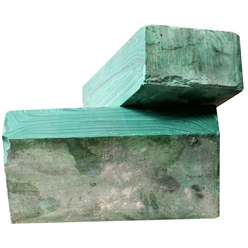 

Chinese factory wholesale synthetic rough malachite