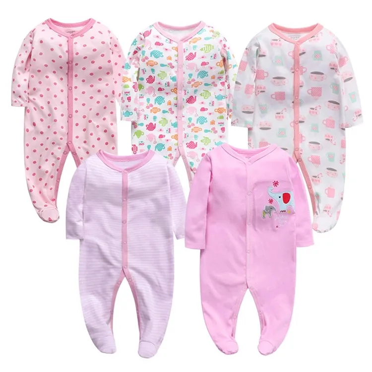 

Wholesale New Arrival Toddler Outfit Bodysuit Baby Clothes Clothing Long Sleeve Newborn Romper Jumpsuits, As pictures show