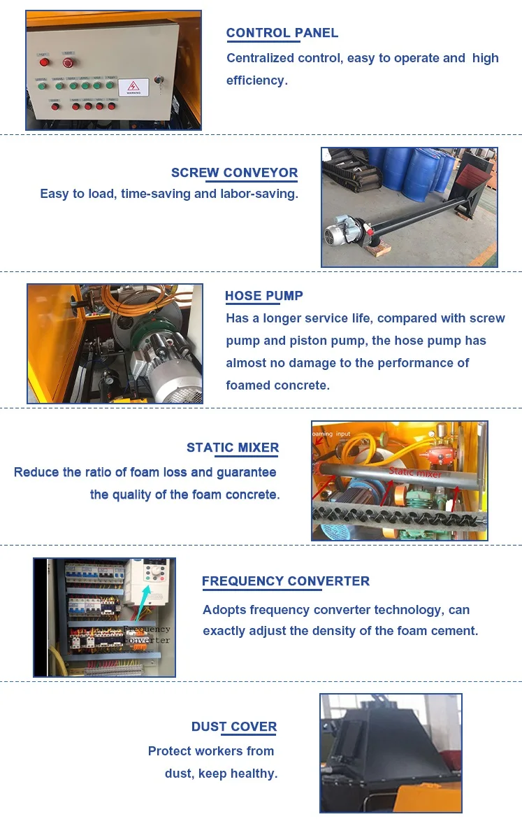 foam concrete machine