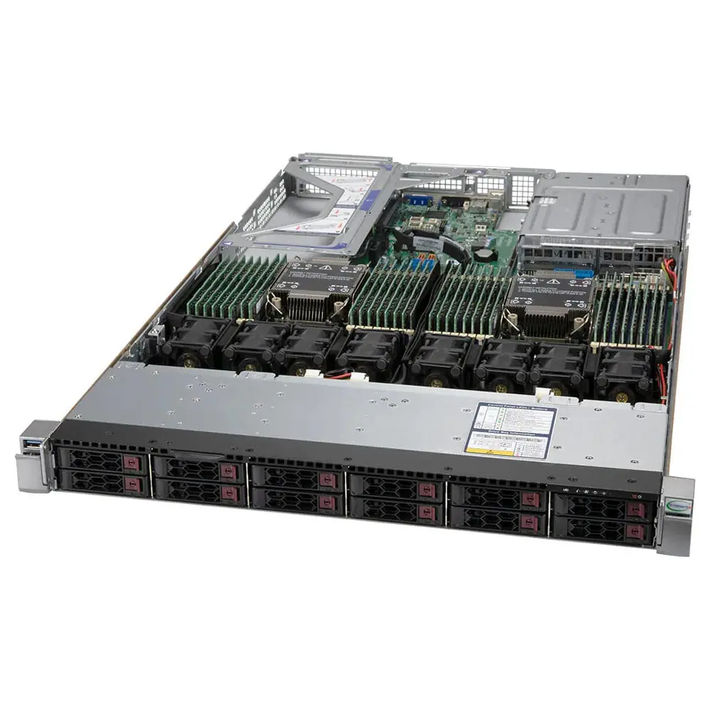 

Original Supermicro Server Sys-120u-Tnr X12/H12 Hyper Pcie 4.03 1u 2cpu 3rd Gen Intel Xeon Scalable Processors Supermicro Server