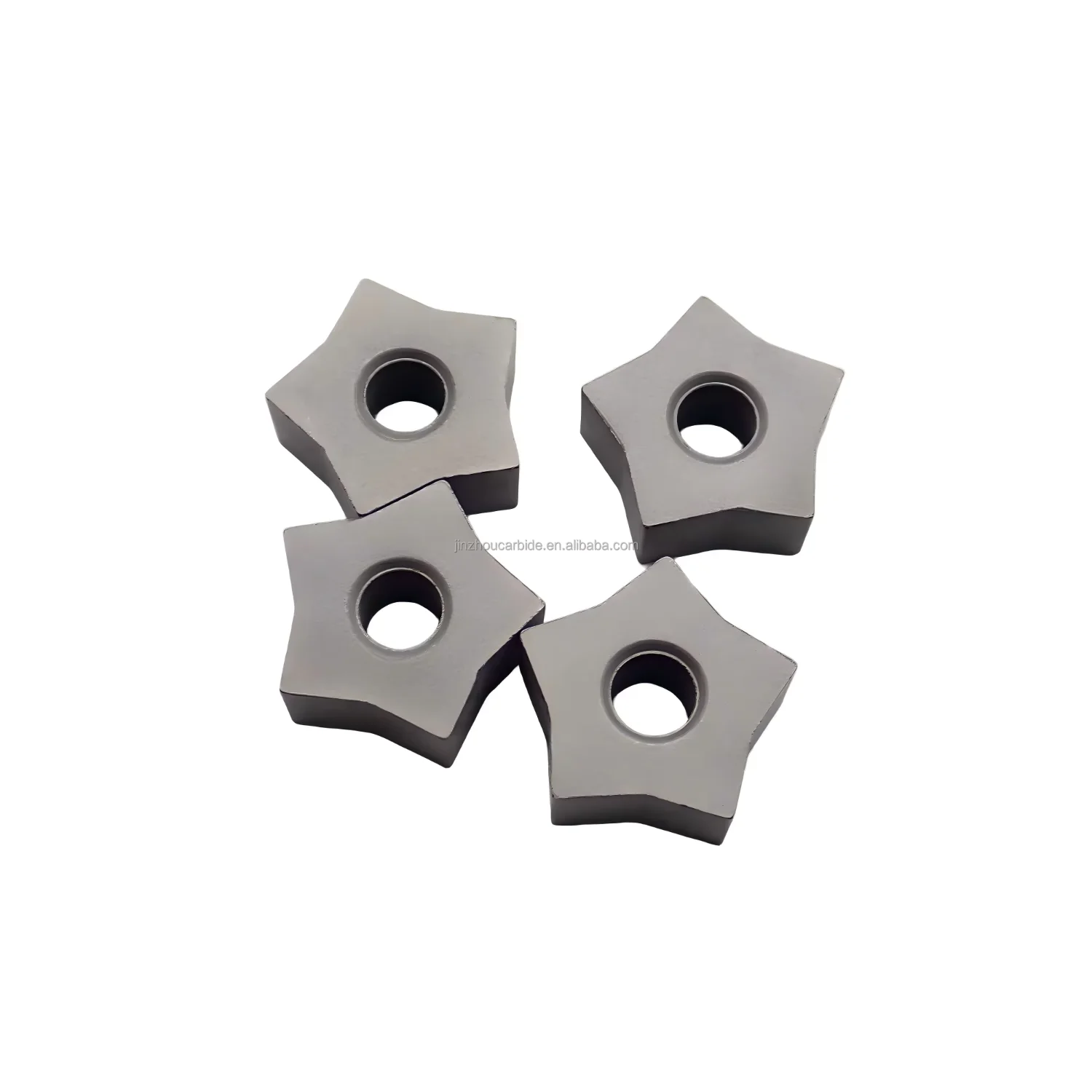 Tungsten Carbide Chain Saw Inserts Star Shape Carbide Tips for Marble Granite CNC Chain Saw Cutting K10 K20 YG6 YG8