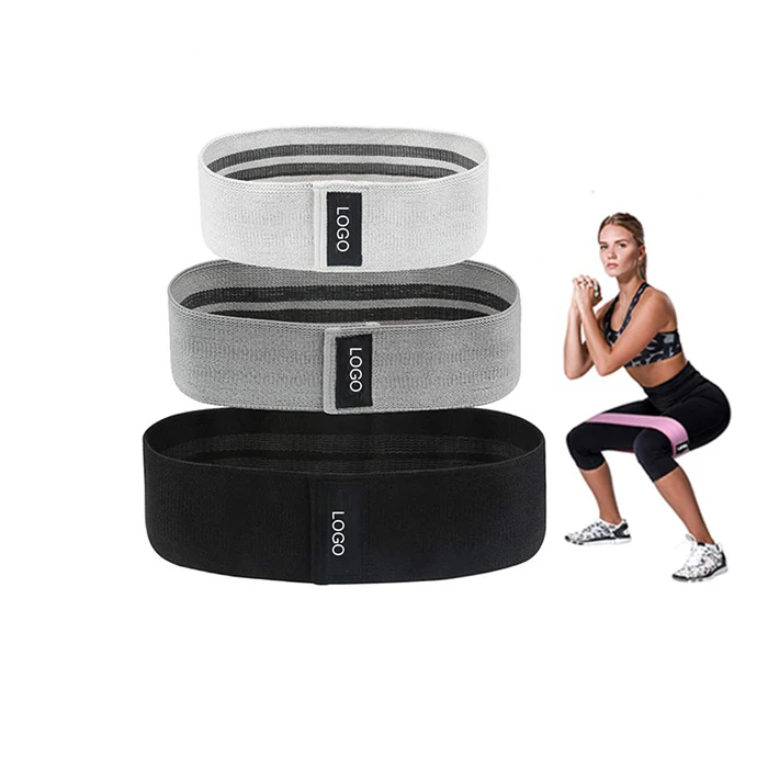 

Latex Hip Circular Resistance Band, Non-slip Soft Booty Bands Suitable for Any Fitness Level Designed Warmups, Pink, green, black, gray, red, purple or customized