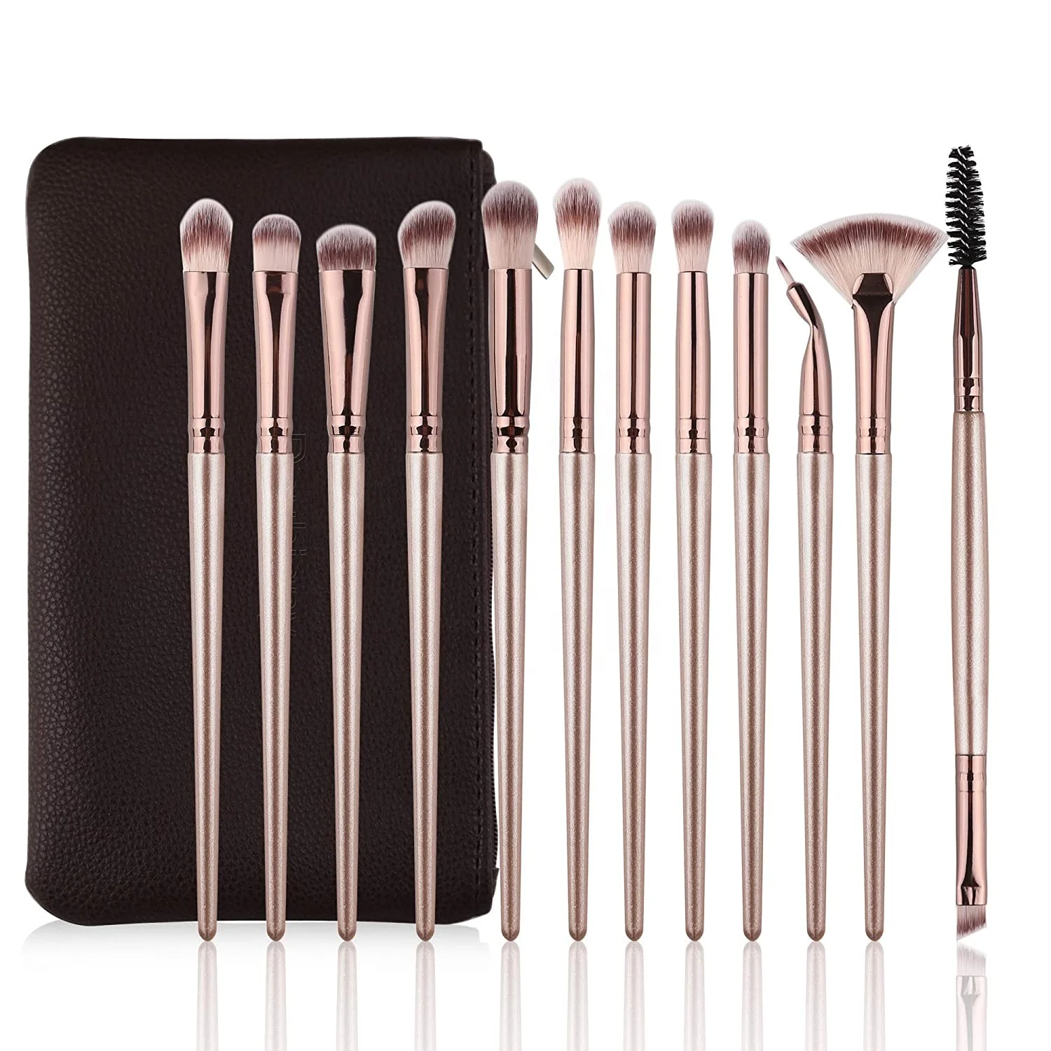 

12 PCS Professional Eye shadow Eye Makeup Brushes eyeshdow brush set, Customized color