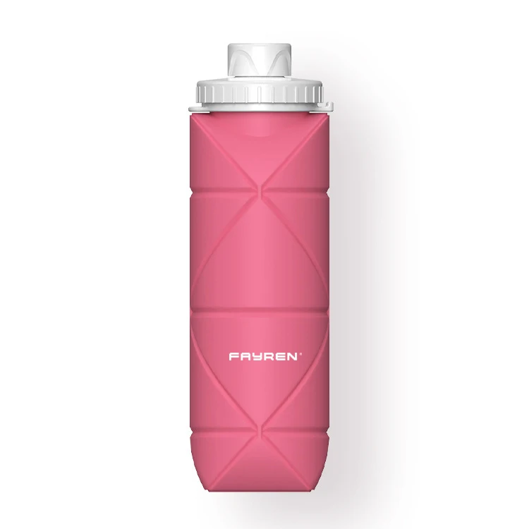 

FAYREN Hot Sell Foldable Silicone Water Cup Outdoor Sealed Watertight Portable Sports Bottle Portable Cup