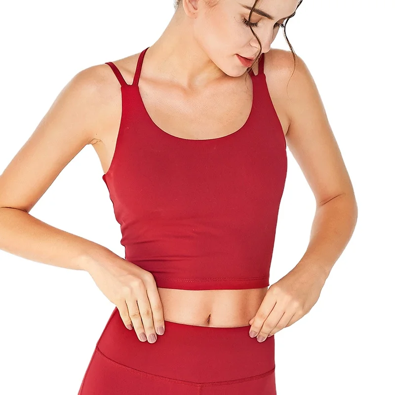 

Hot Sale Breathable Shockproof Sport Bra and Quick Dry Sports Wear Comfortable Gym Sport Bra