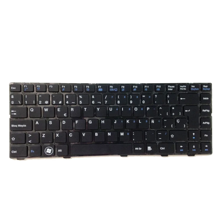 

HK-HHT Teclado laptop keyboard for Asus F80 MP-11A66E0-5284 with frame Spanish keyboard