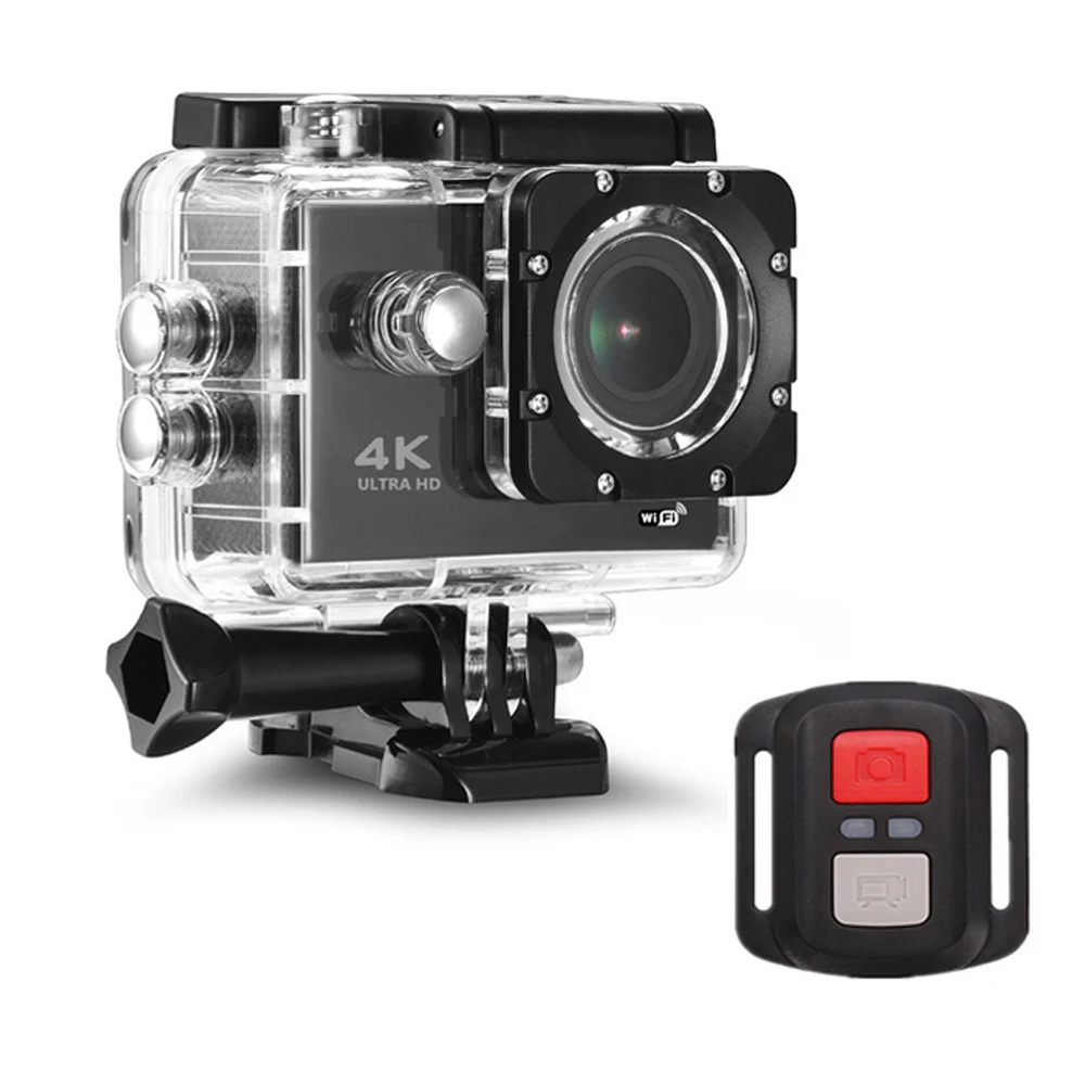 

Action Camera 4K WiFi Remote Control Sports Video Camcorder 1080P Waterproof Sport Camera, Black/white/pink/silver/blue/yellow/gold