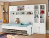 Multifunction folding furniture,children bunk bed kid Desk bed