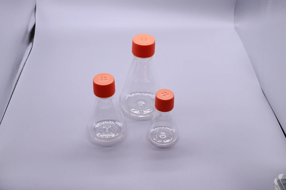 Chemical Disposable Erlenmeyer Vacuum Flask 250ml For Gas Exchange