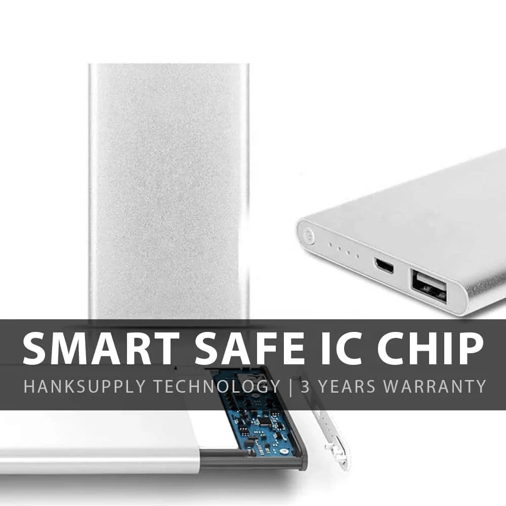 
Wholesale Mini Slim Aluminum Powerbank Custom Power Bank Custom Logo OEM Gift Promotional Power Bank 5000mAh 3000mAh 