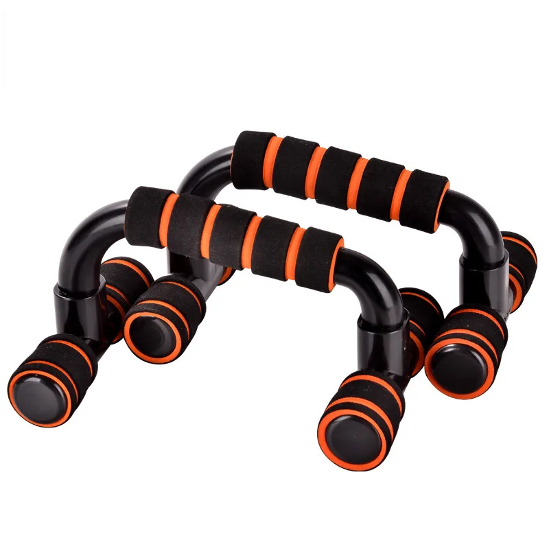 

Indoor fitness equipment Push-up stand Household non-slip support H-shaped stand, Orange/ blue, red