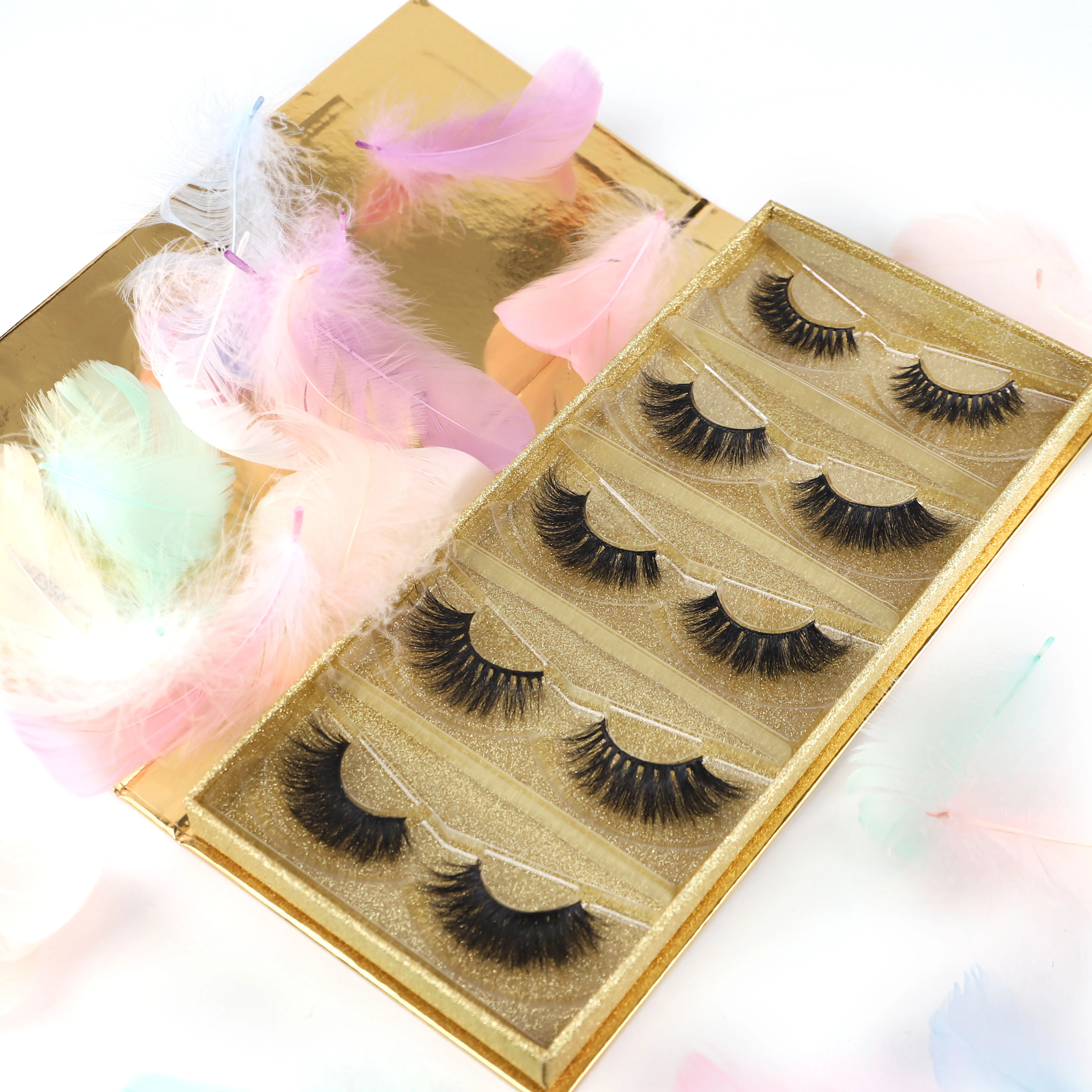 

25mm mink eye lashes, Natural black
