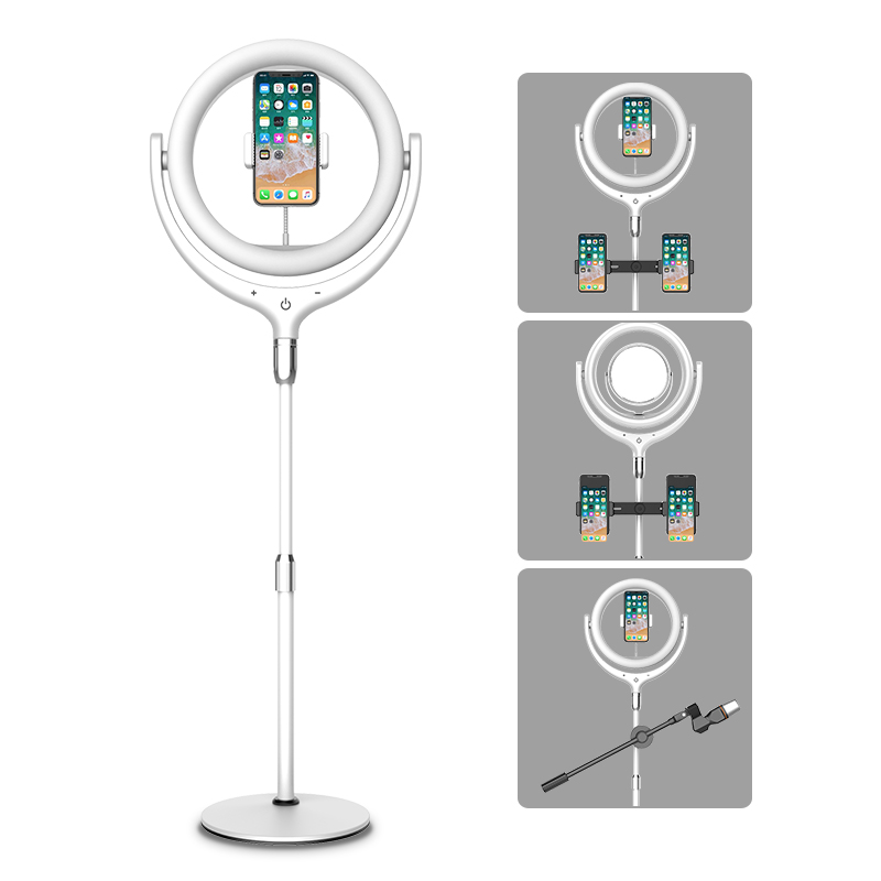 

2020 new ring light led photography, Black / white