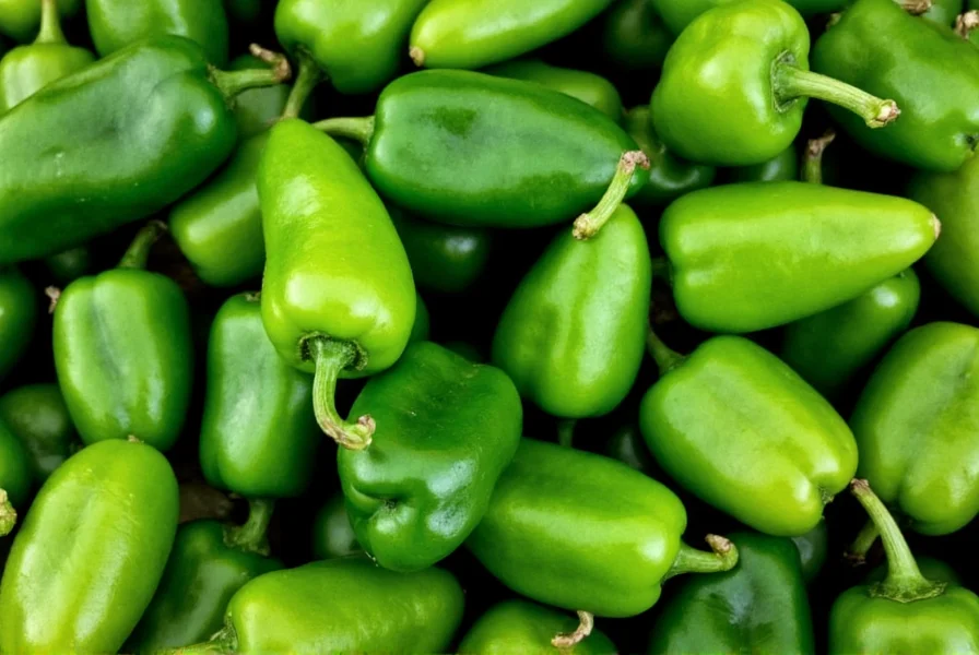 Sliced Jalapeño on Cutting Board