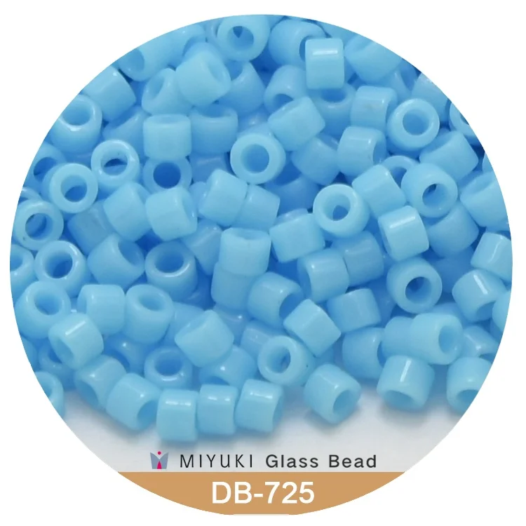 

Miyuki Delica Beads 1.6 mm [18 Color Opaque 1 ]10g pack, As picture