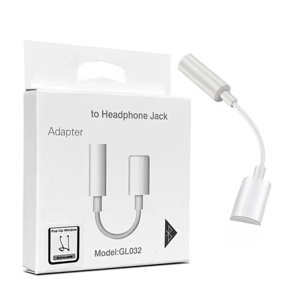 

IOS Adapter For iPhone 7 6 8 11 X For Lightning to 3.5 mm Headphone Jack Adapter For iPhone Adapter type-c