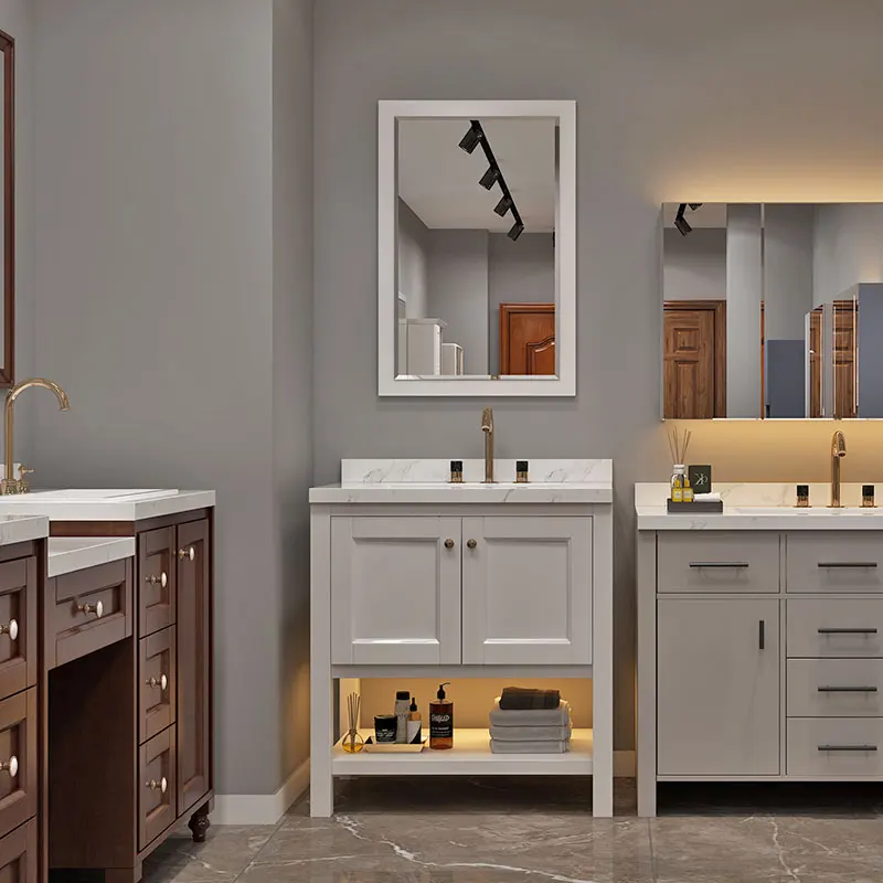 Y&r Furniture Top bathroom vanities with tops Suppliers-8