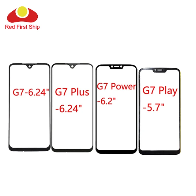 

Wholesale For Motorola Moto G7 Plus G7 G8 Play Power Touch Screen Panel Front Outer Glass Lens Replacement