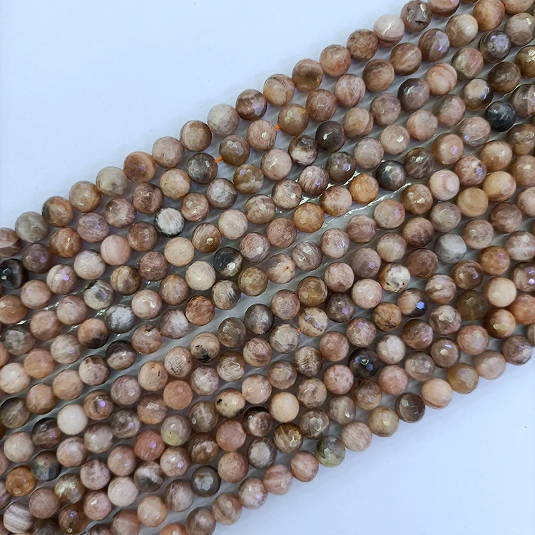 

Custom Real Moonstone Gemstone Beads Strands 6/8/10mm