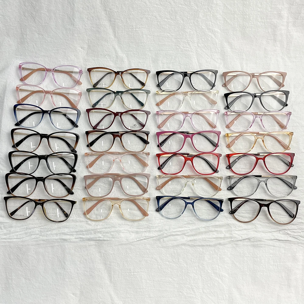 

stock assorted ready cheap mixed stock fashion TR90 plastic injection eyewear optical eyeglass frames, Mixed colors cheap designer eyeglass frames