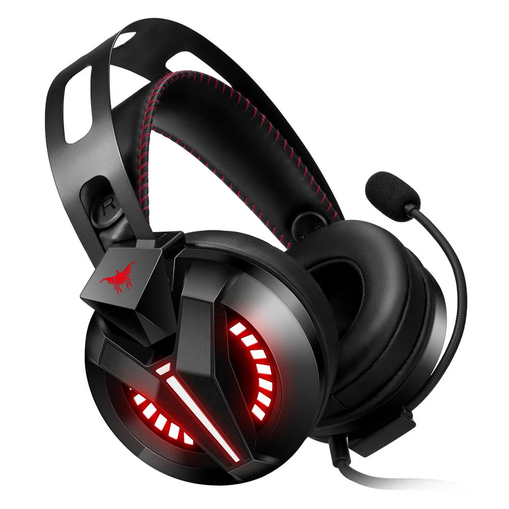 

ONIKUMA M180 PRO Noise Canceling E-Sport 3.5mm Wired Gaming Headset with Mic LED Lights