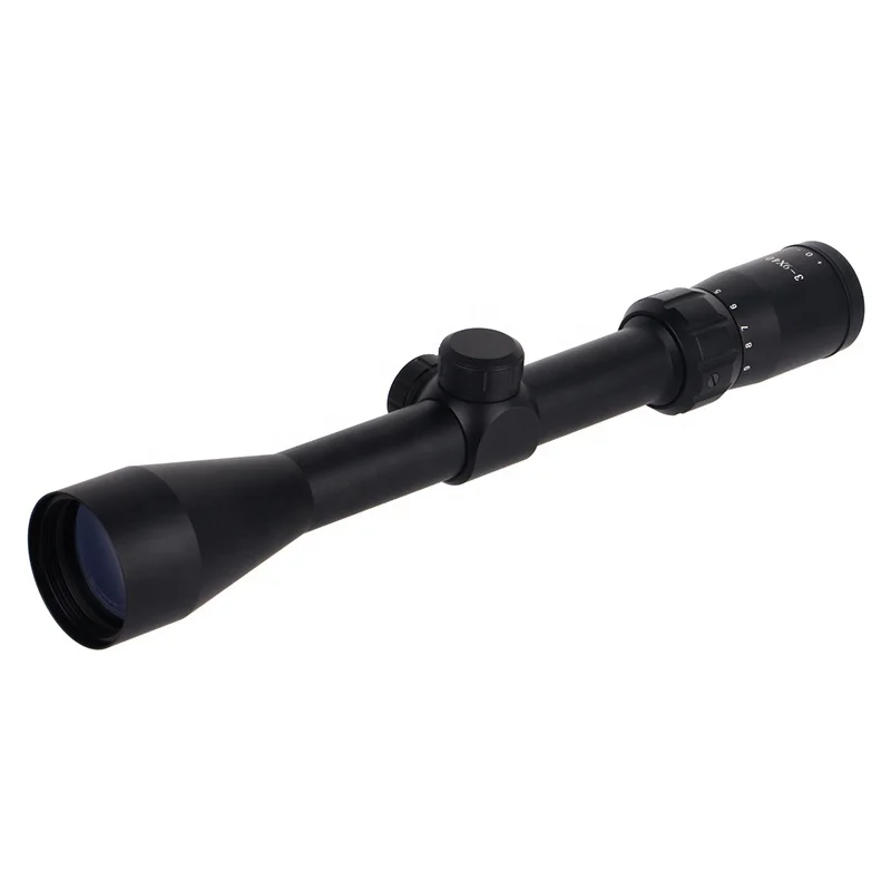 

Tactical outdoor hunting riflescope 1/4 MOA 3-9x40 rifle scope, Matte black