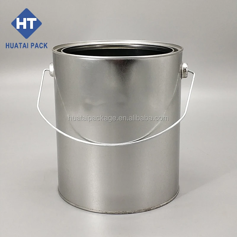 5l Empty Paint Can Paint Tin Can Tight Triple Lid Paint Pail For