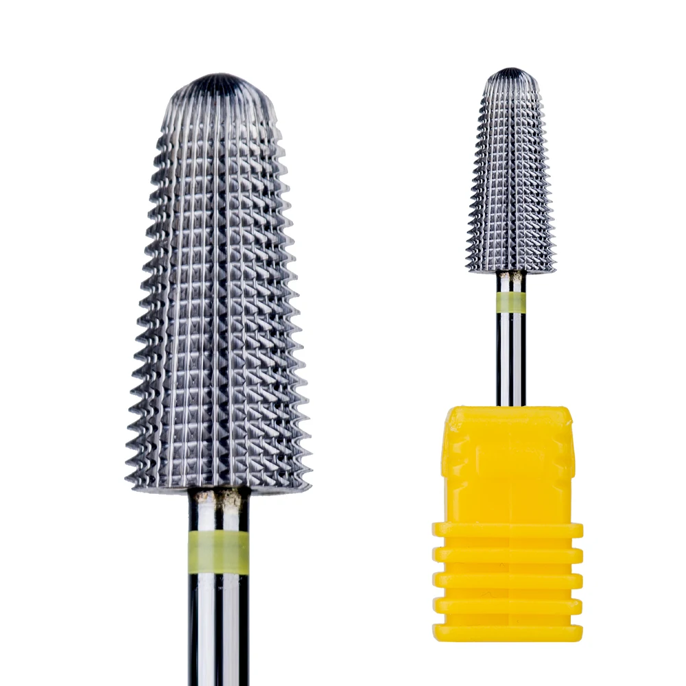 

volcano carbide nail drill bit for acrylic nail drill machine, Silver