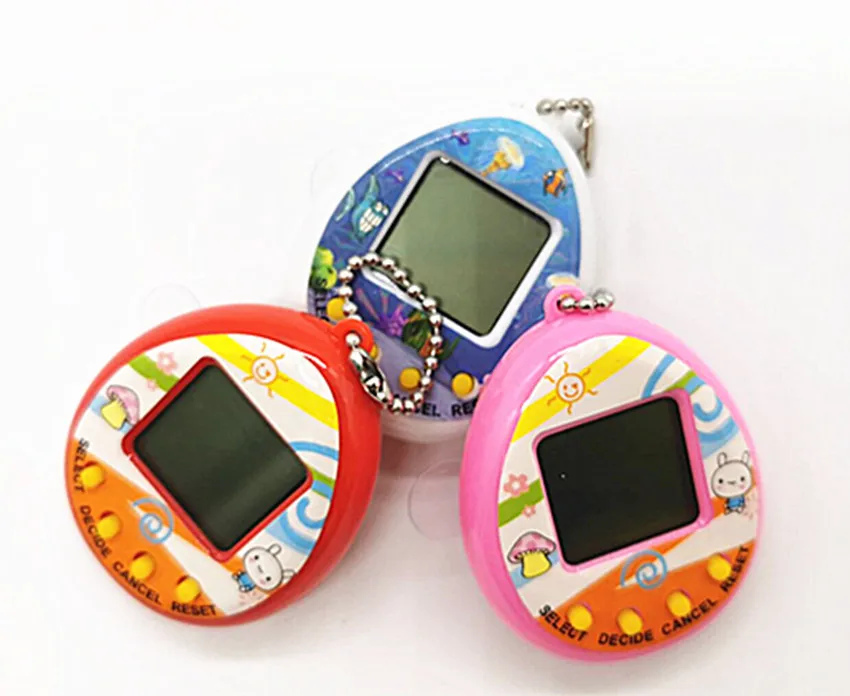 

Tamagotchi nostalgia Web digital pet toy pixel 168 animals in one classic mini fun pet egg type video game console GG