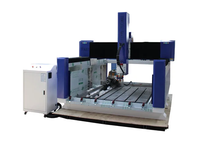 Tekai new cnc 4 axis granite slab saw stone cutting cnc stone router