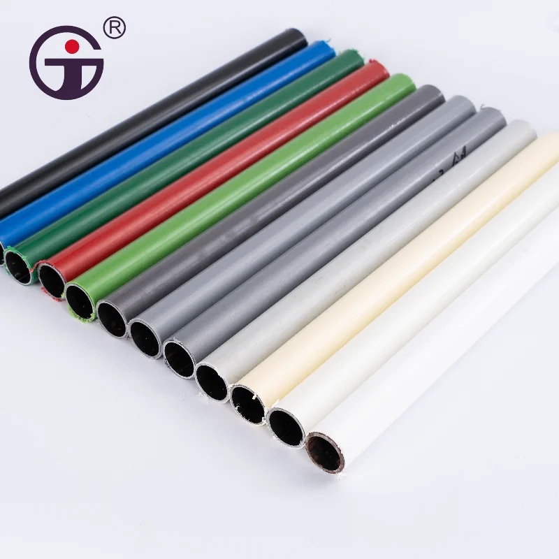 China Lean Tube /PE  Plastic Coated Galvanized with Steel Lean Pipe Direct Export