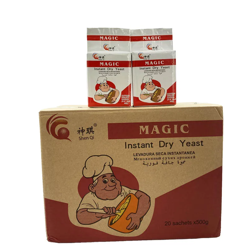 
Magic Low Sugar Instant Dry Yeast 500g for bread 