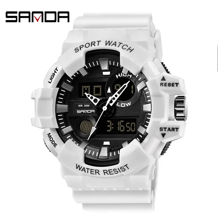 

SANDA 780 months japanese watch brands men hand watch alarm watches digital