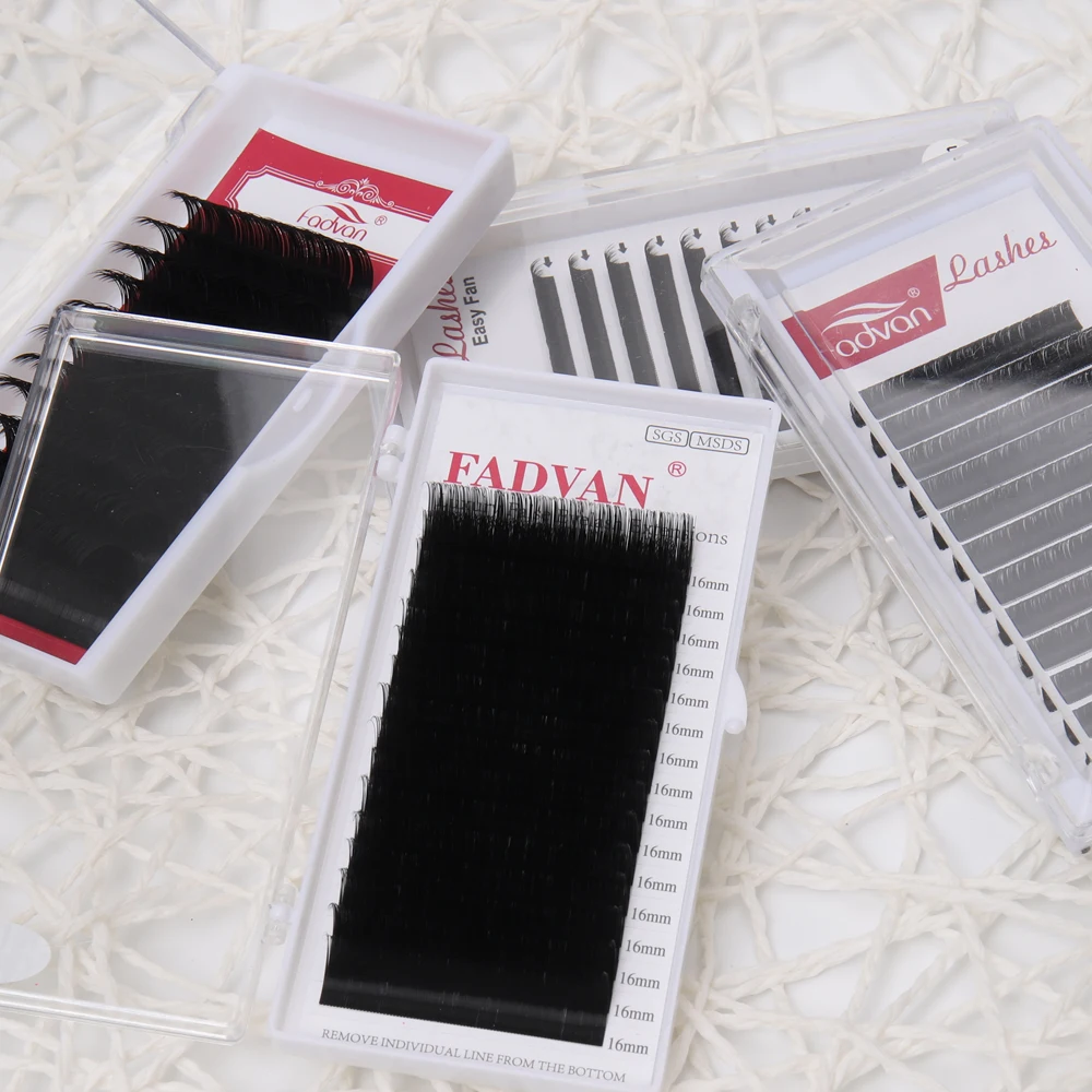 

Private label popular eyelash Fadvan Customized Package individual lash