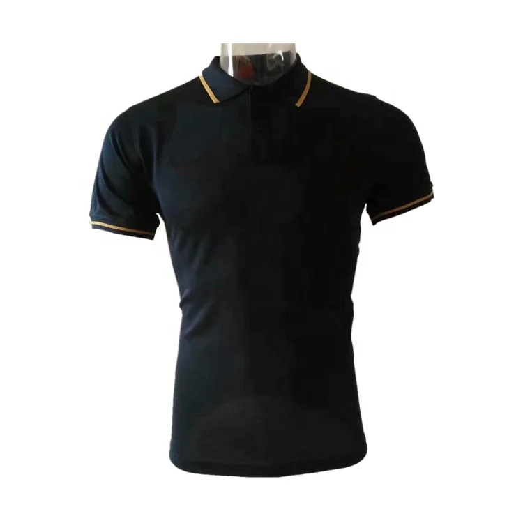 

2021 In Stock Thai Quality Soccer Polo Shirt with Collar, Any colors can be made