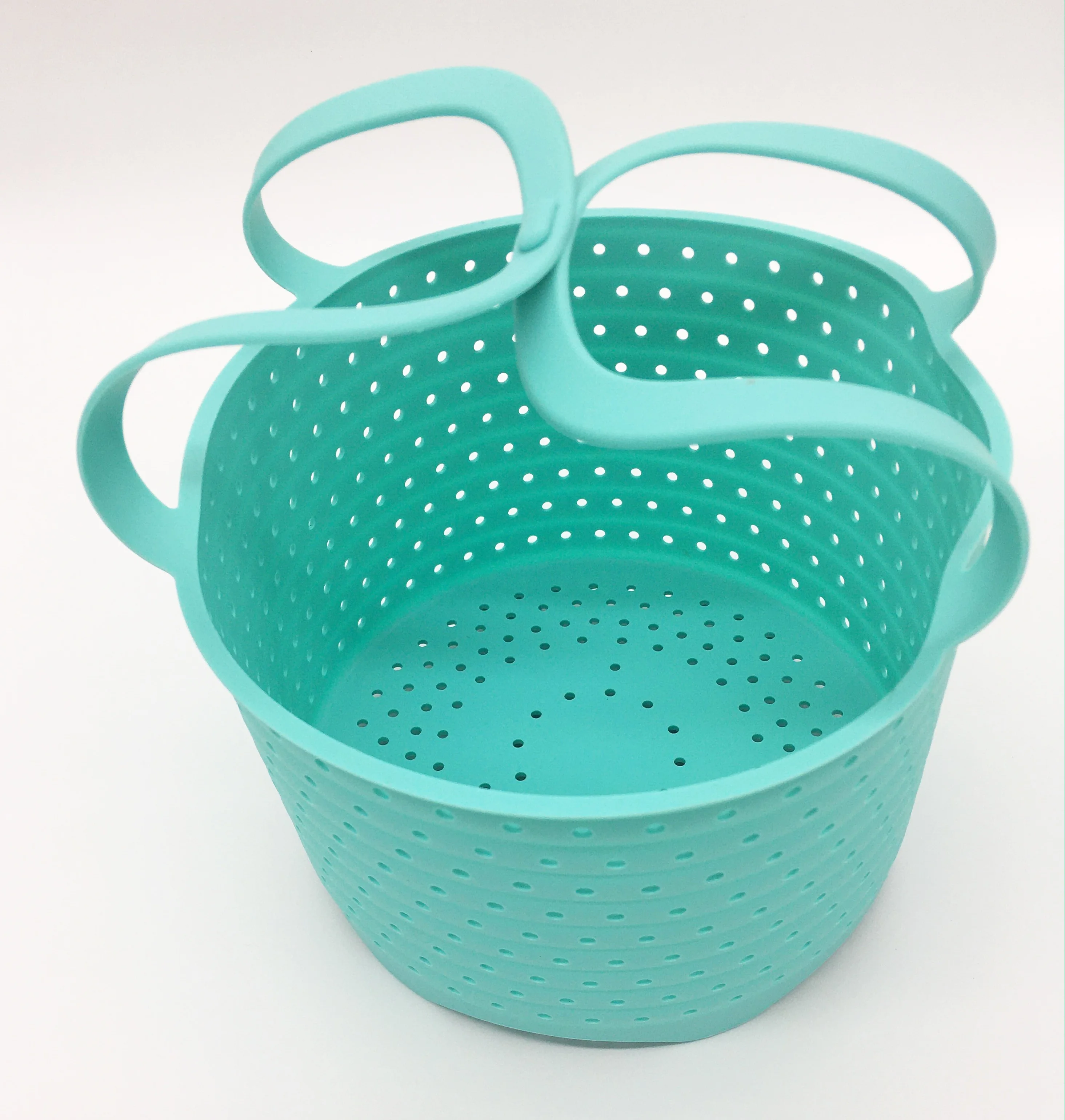 2020 New Coming Space-saving Foldable Silicone Steamer Basket,ip Pot 