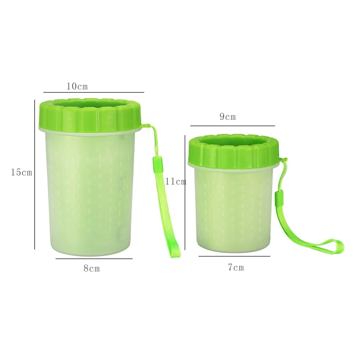 

High Quality Portable Dog Paw Washer TPR or Silicone Pet Paw Feet Cleaner Dog Gifts Grooming Tool Accessories Stuff, Blue, pink, green