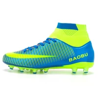 

Popular design high ankle football boots shoes outdoor soccer shoes