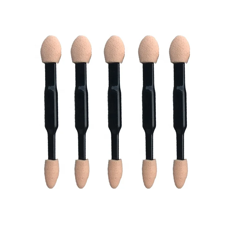 
Factory Direct Selling Disposable Dual end Sponge Eyeshadow Applicator with Foam Tip 