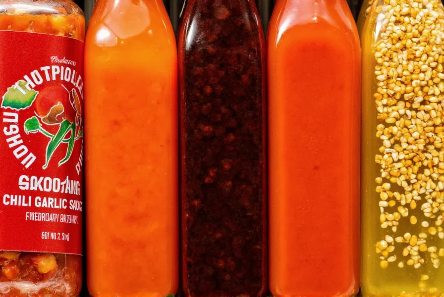 Sriracha Chili Garlic Sauce: Unterschiede, Anwendung & Qualitätsmerkmale